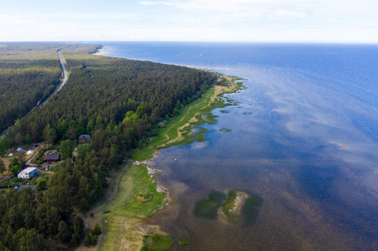 Glempings Berzciema Laguna Bērzciems Exteriör bild