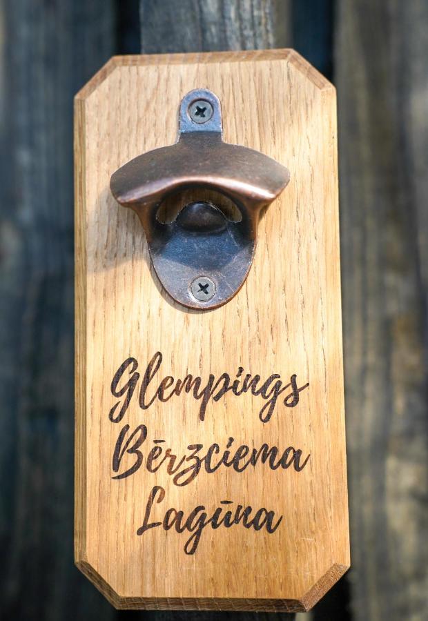 Glempings Berzciema Laguna Bērzciems Exteriör bild