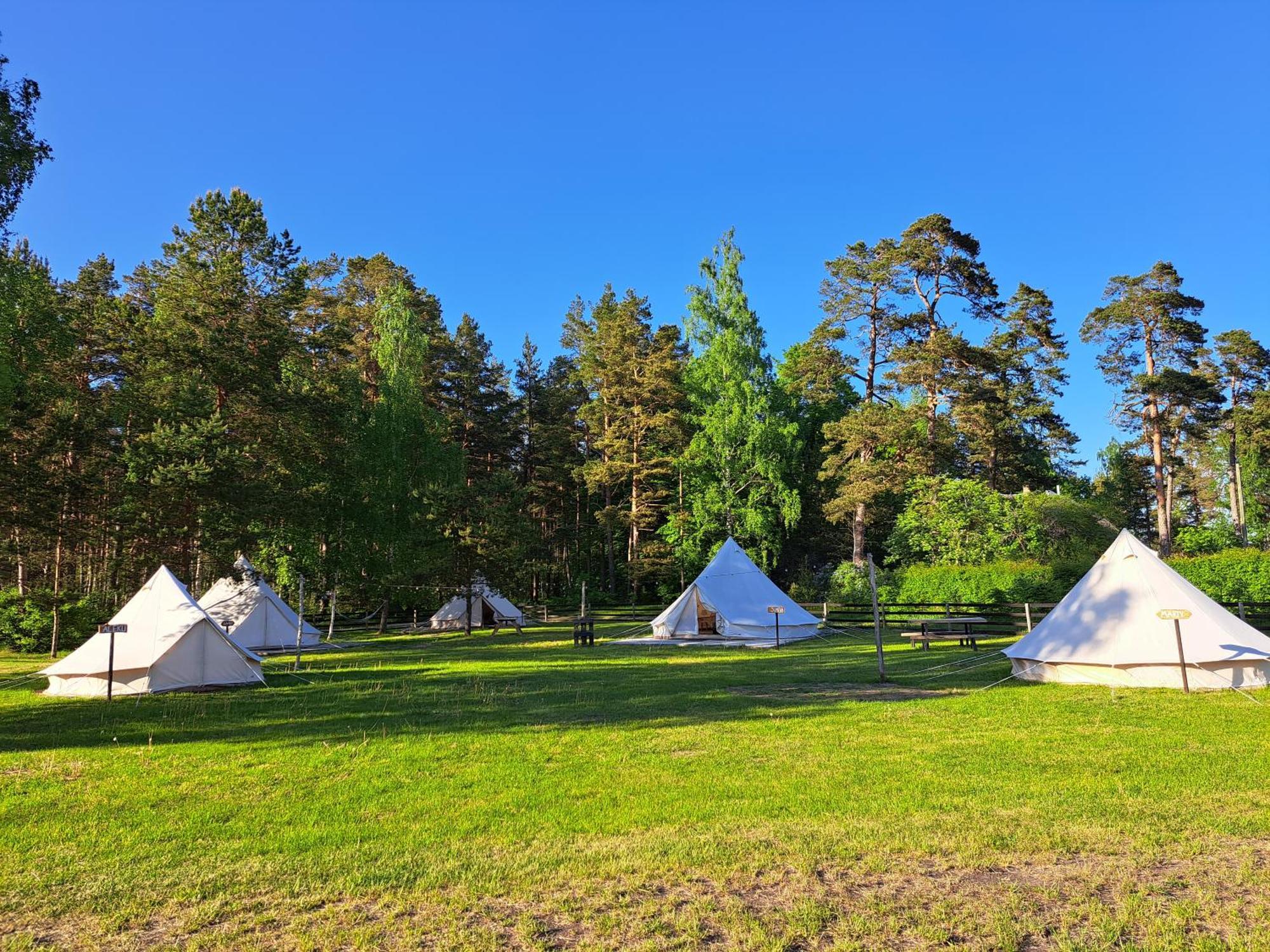 Glempings Berzciema Laguna Bērzciems Exteriör bild